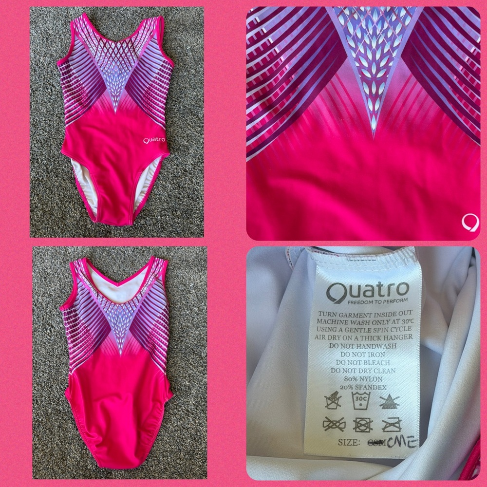 Pink and Purple Kids Leotard